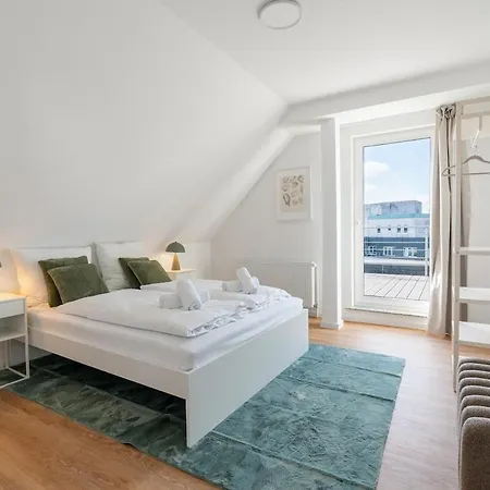 Luxus Penthouse Mitten In 6 Pers Апартаменты Ольденбург