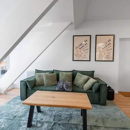 Luxus Penthouse Mitten In 6 Pers Апартаменты Ольденбург